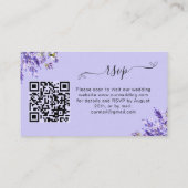 website met oprolmechanisme voor trouwreactie QR-c Informatiekaartje (Achterkant)