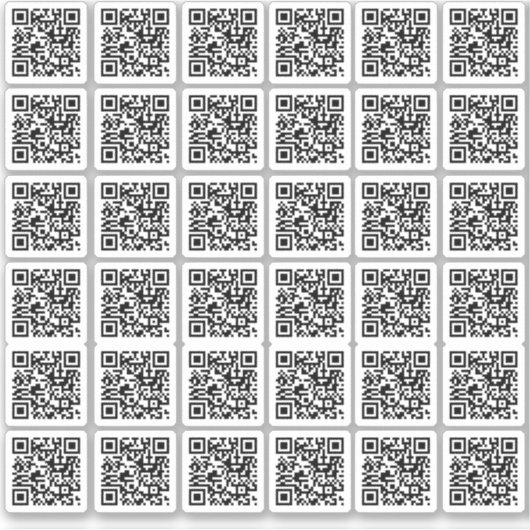 Website met QR-code genereren | Creëer uw eigen QR Sticker (Voorkant)