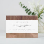 Website of andere informatie. Aardse Waterverf Informatiekaartje (Staand voorkant)