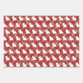 Website op een tartan achtergrond inpakpapier (Voorkant)