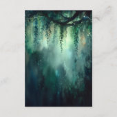 Website QR Code Betoverde Tuin Huwelijk RSVP Informatiekaartje (Achterkant)