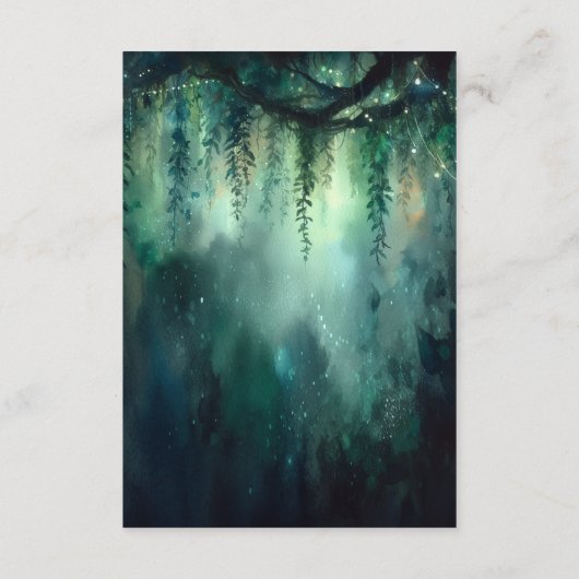 Website QR Code Betoverde Tuin Huwelijk RSVP Informatiekaartje (Achterkant)