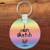 website sleutelhanger uw bedrijfsnaam toetsenbord (Voorkant)