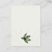 Website Tropische regenwouden met toucan Fauna Wed Informatiekaartje (Achterkant)