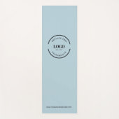 Website van Custom Blue Minimal Business Logo Yogamat (Voorkant)