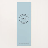 Website van Custom Blue Minimal Business Logo Yogamat (Achterkant)