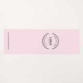 Website van Custom Minimal Pink Business Logo Yogamat (Voorkant (horizontaal))