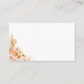 Website van de Floral Weddenschap van Chic Peach / Informatiekaartje (Achterkant)