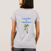 Website van de Zilveren RV Camper Campground T-shirt (Achterkant)