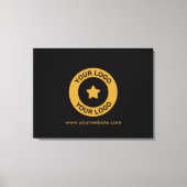 Website van een aangepast bedrijf voor Logo of slo Canvas Afdruk (Voorkant)