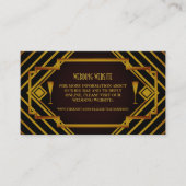 Website van Gatsby Gold 2020 Informatiekaartje (Voorkant)