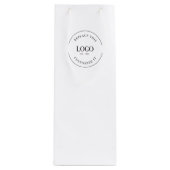 Website van het Bedrijf van de douane Uw Logo Wijn Cadeautas (Voorkant)