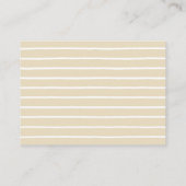 Website van het Grieks huwelijk van Cream en Gold Informatiekaartje (Achterkant)