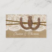 Website van het Kraft, Lace & Hoefijzer Collectie Informatiekaartje (Voorkant)