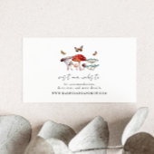 Website van het paddestoelhuwelijk informatiekaartje