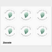 Website van Leaf Small Craft Ronde Sticker (Vel)