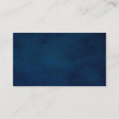 Website van Terracotta Navy Blue Greenery Informatiekaartje (Achterkant)