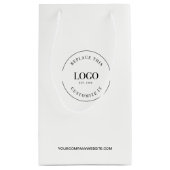  website van uw bedrijf Uw Logo mij Klein Cadeauzakje (Achterkant)