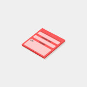 Website Wachtwoord Post-it Notities (rood) Post-it® Notes (Schuin)