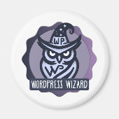 Website Wizard Badge Magnet (Voorkant)