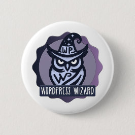 Website Wizard Badge Ronde Button 5,7 Cm