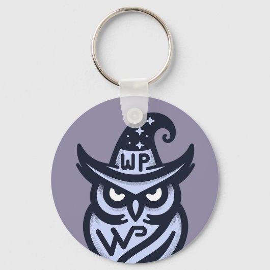 Website Wizard Badge Sleutelhanger (Achterkant)