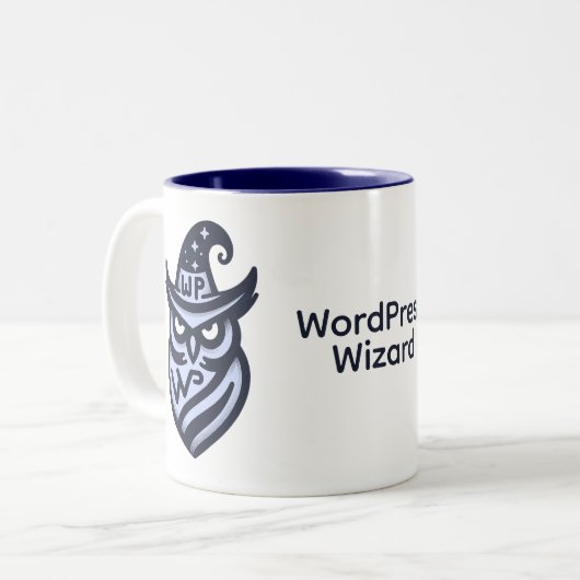 Website Wizard Coffee Mok (Voorkant links)