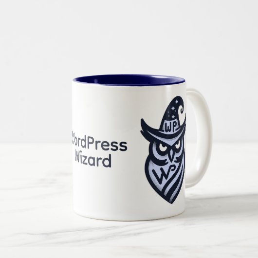 Website Wizard Coffee Mok (Voorkant rechts)