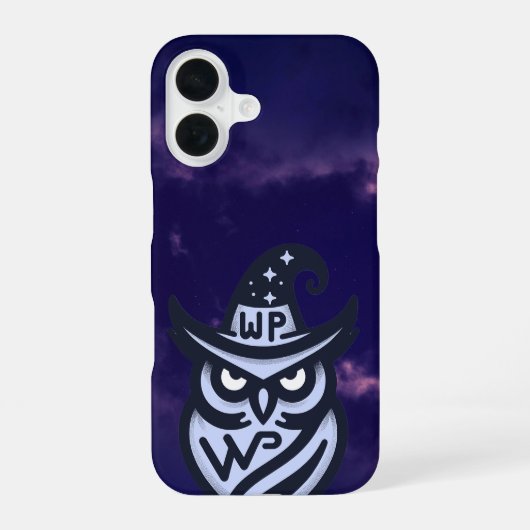 Website Wizard iPhone 16 Hoesje (Achterkant)