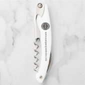 Website zakelijke Logo toevoegen en Slogan Employe Kurkentrekker (Voorkant)