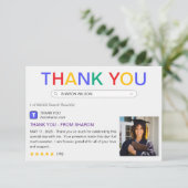 Website zoekresultaat bedankkaart (Staand voorkant)