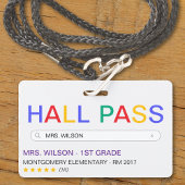 Website zoekresultaat School Hallpas Badge