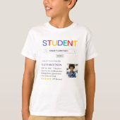 Website Zoekresultaat Student Kindergarten T-shirt (Voorkant)