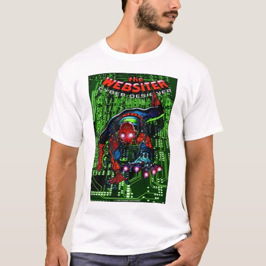 Websiter - Cyber Designer T-shirt (Voorkant)
