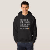 Websites gebruiken cookies hoodie (Voorkant volledig)