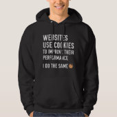 Websites gebruiken cookies hoodie (Voorkant)