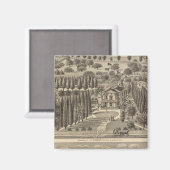 Webster, badgerweerstand magneet (Voorkant / Achterkant)