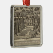 Webster, badgerweerstand metalen ornament (Rechts)