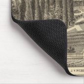 Webster, badgerweerstand muismat (Hoek)