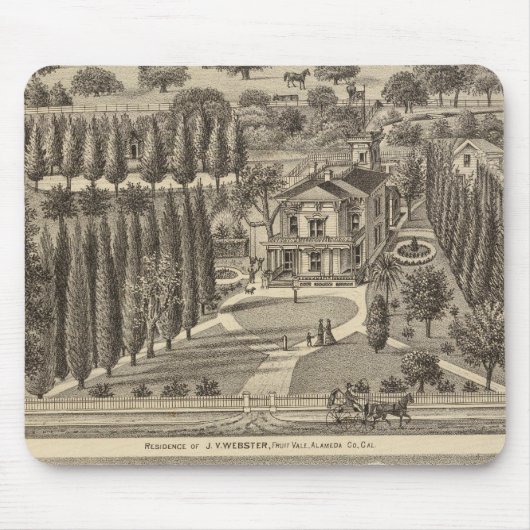 Webster, badgerweerstand muismat (Voorkant)