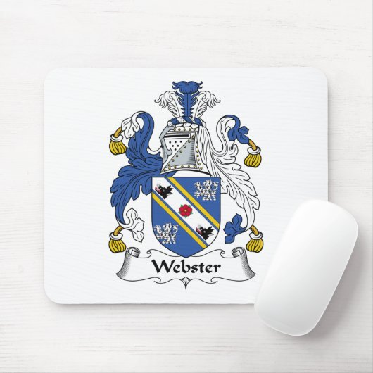 Webster Family Crest Muismat (Met muis)