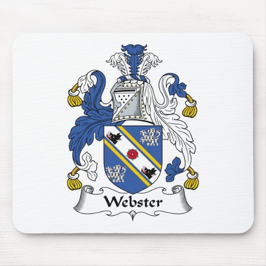 Webster Family Crest Muismat (Voorkant)