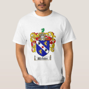 Webster Family Crest - Webster Coat of Arms T-shirt