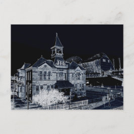 Webster House en Kauffman Center Briefkaart