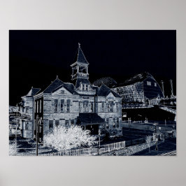 Webster House en Kauffman Center Poster