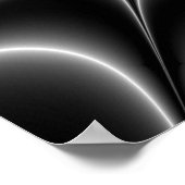 Webster in zwart-wit poster (Hoek)