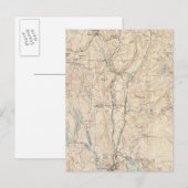 Webster, Massachusetts Briefkaart (Voorkant / Achterkant)