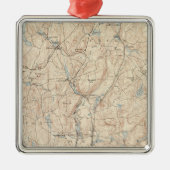 Webster, Massachusetts Metalen Ornament (Voorkant)