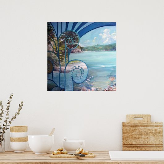 Webster painting poster (Keuken)