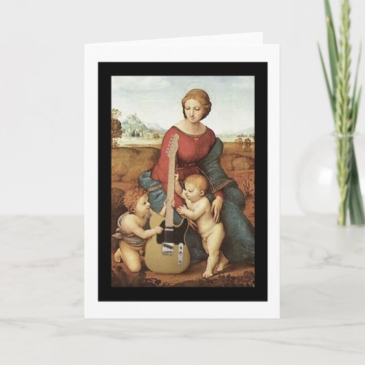 Webstrings Tele en Angels Kaart (Voorkant)